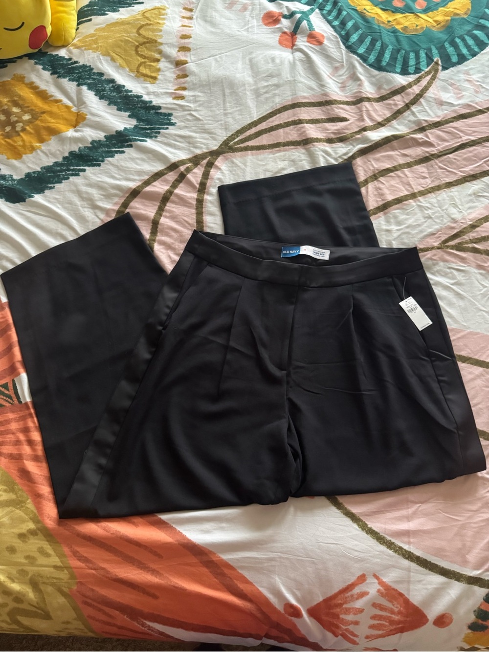 Old Navy Black Wide-Leg Trousers